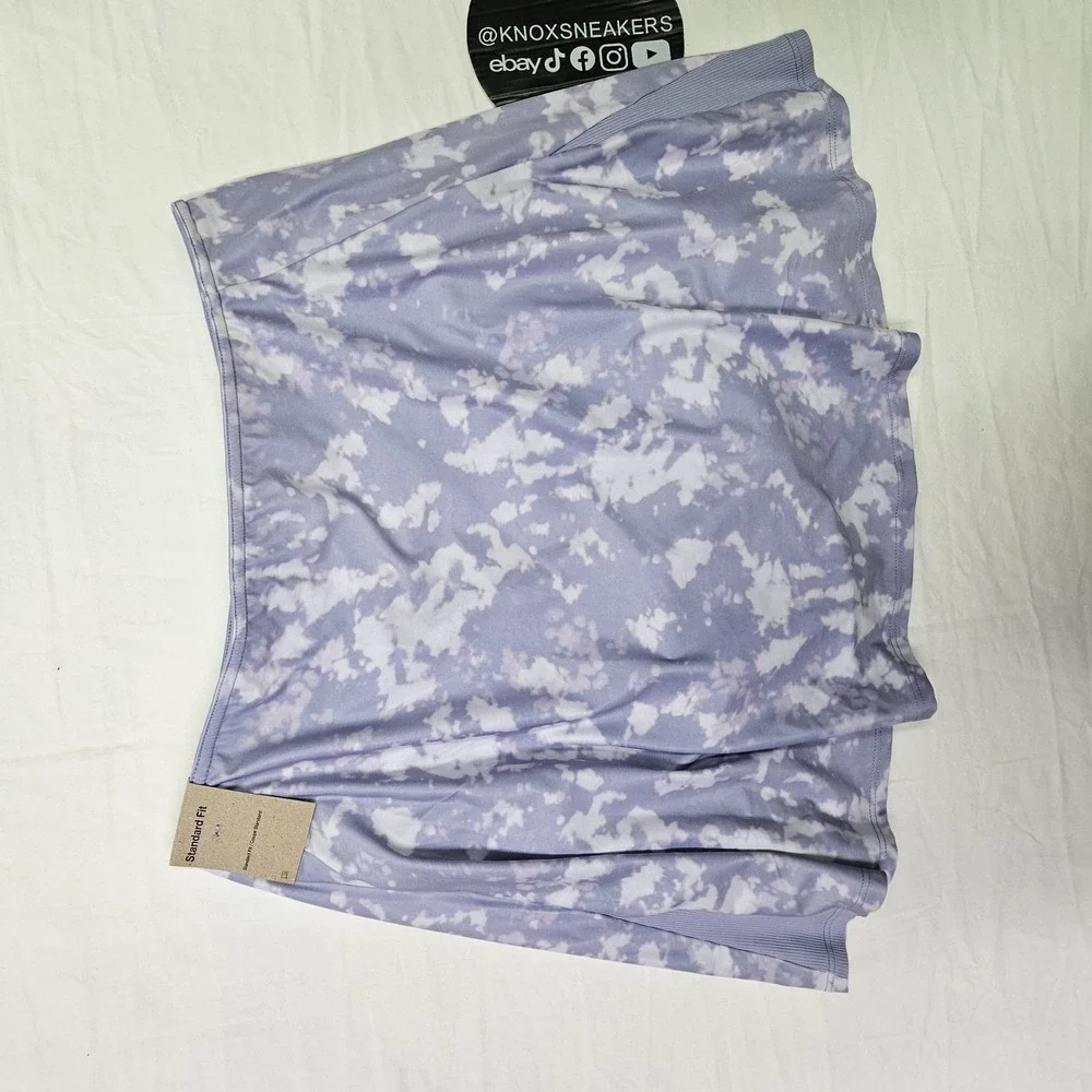 Nike Victory Dri-FIT Flouncy Printed Skirt Purple FZ6804-533 Women's Size XSmall